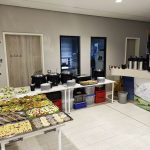 Catering mit Suppen, Wraps und Süßem anlässlich der Eröffnung des Jugendzentrums JOO in Waren an der Müritz.